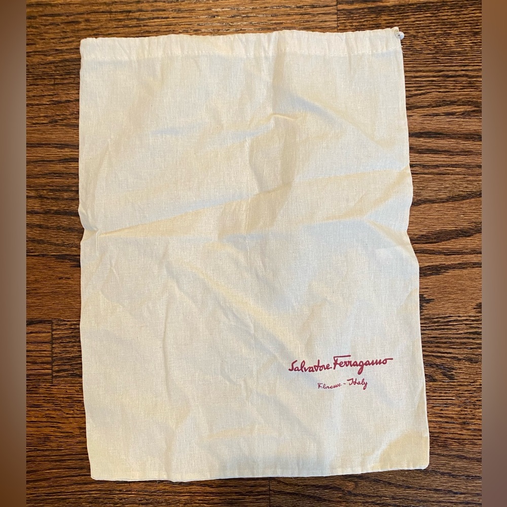 Salvatore Ferragamo shoe bag, never used